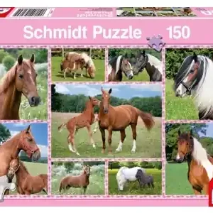 Få kvar i lager | Schmidt Beautiful Horses (150)