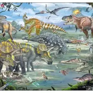 Kundernas favorit | Larsen Rampussel - Dinosaurier (65)