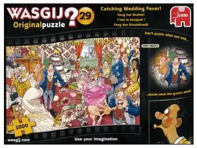 Wasgij? 29 Catching Wedding Fever (1000) - Bra pris