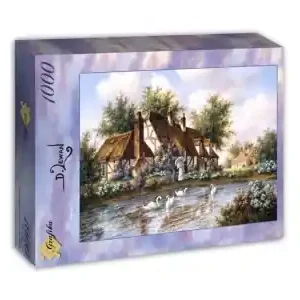 Grafika Dennis Lewan - Admiring The Swans (1000) - Specialerbjudande