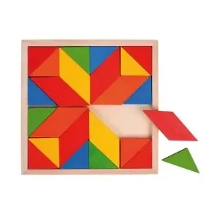 Bigjigs Rampussel - Mosaic Tray (24) | Nyhet i sortimentet