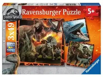 Ravensburger Jurassic World - Instinct To Hunt (3 x 49) - Rekommenderas