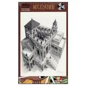 Endast denna vecka - Puzzelman M.C. Escher - Ascending and Descending (1000)