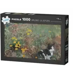 Kärnan Bruno Liljefors - Katt på Blomsteräng (1000) - Erbjudandet går snart ut