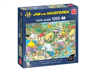 Finns nu - Jan Van Haasteren Camping in the Forest (1000)