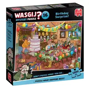 Bästa pris - Wasgij? Mystery 16 Birthday Surprise! (1000)