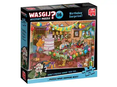 Bästa pris - Wasgij? Mystery 16 Birthday Surprise! (1000)