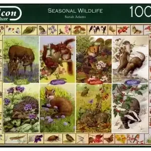Bara denna vecka - Falcon Seasonal Wildlife (1000)