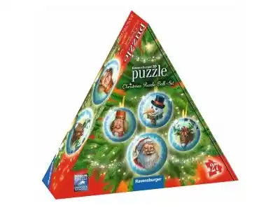 Enkel retur | Ravensburger Christmas Puzzle Ball Set (4 x 27)