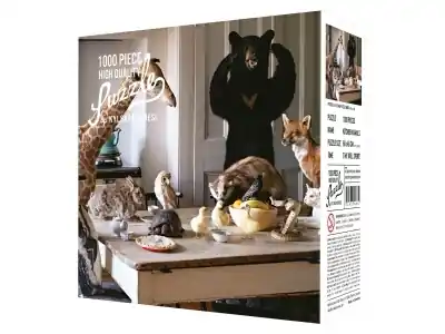 Kylskåpspoesi Kitchen Animals (1000) - Riktigt fynd