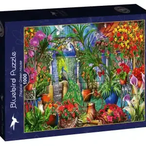Bluebird Puzzle Tropical Green House (1000) | Premiumkvalitet