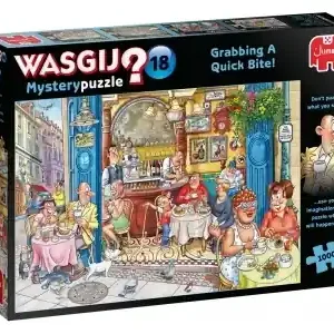 Wasgij? Mystery 18 Grabbing a Quick Bite! (1000) | Smidig beställning