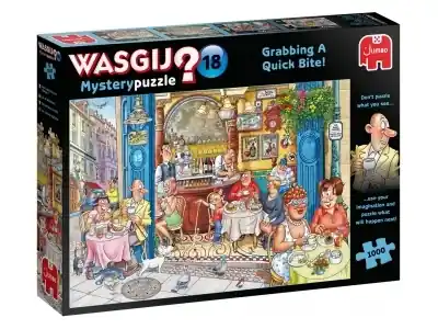 Wasgij? Mystery 18 Grabbing a Quick Bite! (1000) | Smidig beställning