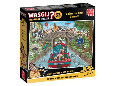 Wasgij? Original 33 Calm on the Canal! (1000) - Tillverkarpris