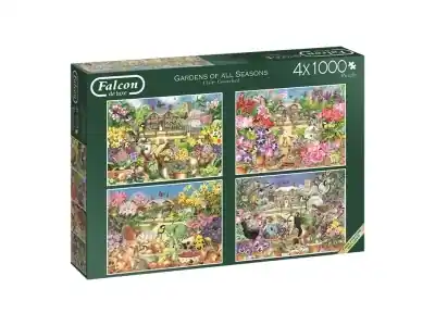 Falcon Gardens of all Seasons (4 x 1000) | Klar att skickas