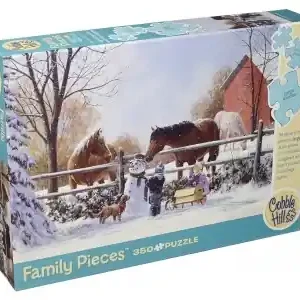 Cobble Hill Family Pieces - Frosty‘s Friends (350) | Bra pris
