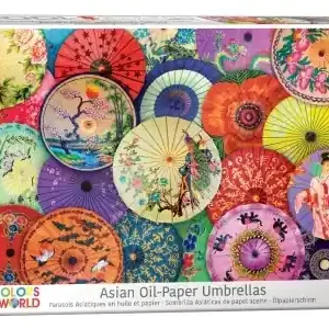 Endast idag | EuroGraphics Asian Oil Paper Umbrellas (1000)