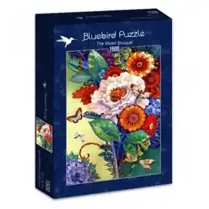 Bluebird Puzzle The Mixed Bouquet (1500) | Finns i lager