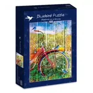Bluebird Puzzle Bluebirds on a Bicycle (1000) - Begränsat antal