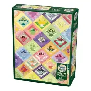 Sänkt pris | Cobble Hill Fruit Basket Quilt (1000)