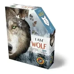 Premiumkvalitet | Madd Capp Puzzles I am Wolf (300)