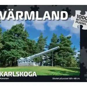 Svenskapussel Värmland - Karlskoga, Kanonen (1000) | Spara nu