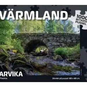 Svenskapussel Värmland - Arvika, Fredros (1000) - Fyndpris
