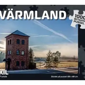 Mycket populär | Svenskapussel Värmland - Kil, Fryksta (1000)
