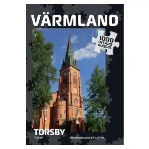 Svenskapussel Värmland - Torsby, Kyrkan (1000) | Endast denna vecka