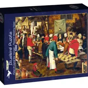 Bluebird Puzzle Pieter Bruegel the Younger - Peasant Wedding Feast (1000) | Direkt från tillverkaren