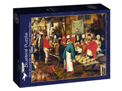 Bluebird Puzzle Pieter Bruegel the Younger - Peasant Wedding Feast (1000) | Direkt från tillverkaren