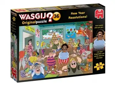 Fabrikspris - Wasgij? 36 New Year Resolutions! (1000)