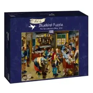 Bluebird Puzzle Pieter Brueghel the Younger - The Tax-collector‘s Office, 1615 (1000) | I lager