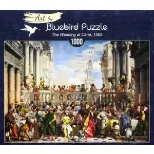 Bluebird Puzzle Paul Véronese - The Wedding at Cana, 1563 (1000) - Nyhet i webbutiken