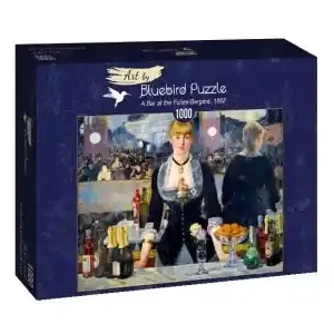 Bluebird Puzzle Édouard Manet - A Bar at the Folies-Bergere, 1882 (1000) | Direkt från fabriken