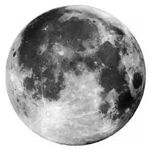 Professionell kvalitet - Puzzlocado Träpussel - The Moon (300)