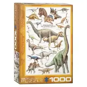 Under begränsad tid | EuroGraphics Dinosaurs of the Jurassic Period (1000)