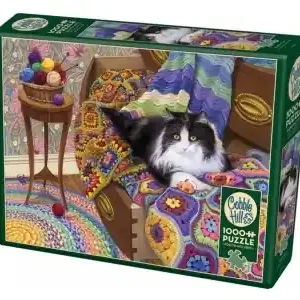 Superpris | Cobble Hill Comfy Cat (1000)
