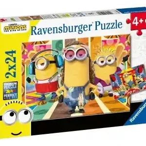 Slutrea - Ravensburger Minions - The Minions in Action (2 x 24)