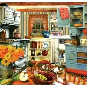 SunsOut Grandma‘s Country Kitchen (1000) - Lägg i varukorg