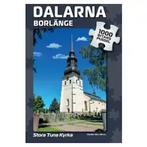 Svenskapussel Dalarna - Borlänge, Stora Tuna Kyrka (1000) - Rea