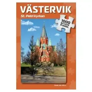 Svenskapussel Västervik - St. Peri Kyrkan (1000) | Nytt hos oss