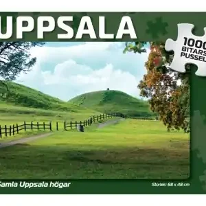 Svenskapussel Uppsala - Gamla Uppsala Högar (1000) - Nedsatt pris