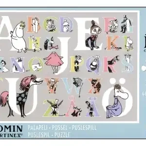 Kanonpris | Peliko Mumin - Moomin, Alfabet (150)