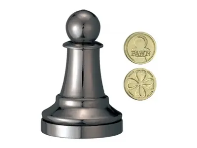 Hanayama - Chess Puzzle, Pawn Black - Bra pris just nu