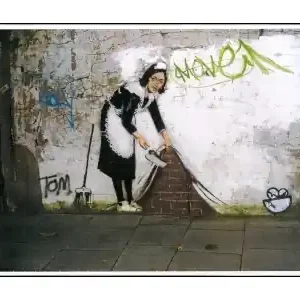 Erbjudandet går snart ut - Piatnik Banksy - Maid (1000)