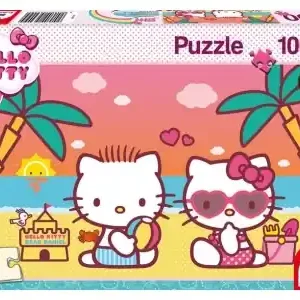 Enkel retur | Schmidt Hello Kitty - Fun at the beach (100)