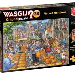 Wasgij? Original 38 Market Meltdown! (1000) | Begränsat lager