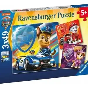 Beställ idag - Ravensburger Paw Patrol - Chase, Marshall and Skye (3 x 49)