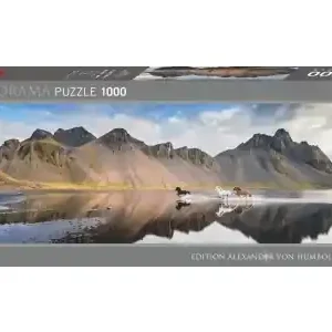 Direkt från tillverkaren | Heye Panorama - Humboldt, Iceland Horses (1000)